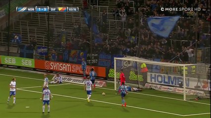Händelserikt i Norrköping - Berntsen gör 3-1 för Djurgården - TV4 Sport
