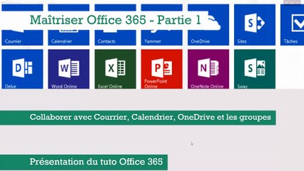 Présentation du tuto Administration Office 365