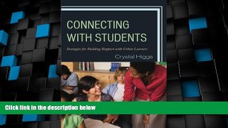 Big Deals  Connecting with Students: Strategies for Building Rapport with Urban Learners  Free