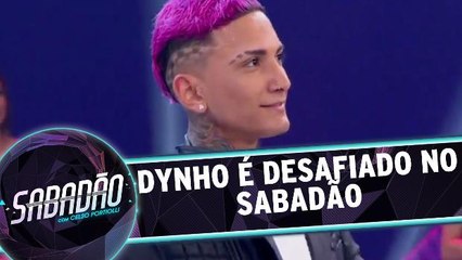 Dynho é desafiado no palco do Sabadão