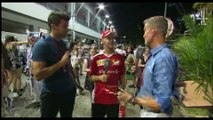 C4F1: Sebastian Vettel Post Race Interview (2016 Singapore Grand Prix)