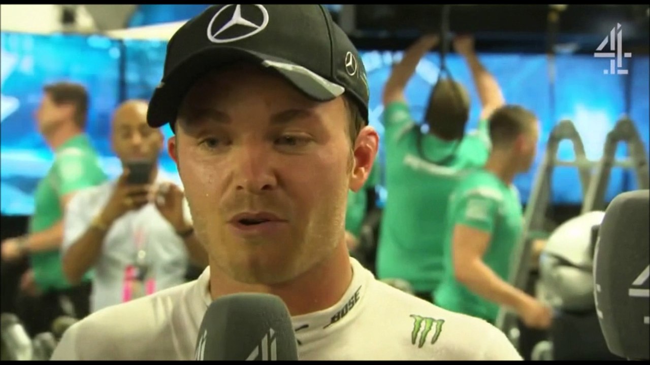 C4F1: Nico Rosberg Post Race Interview (2016 Singapore Grand Prix)