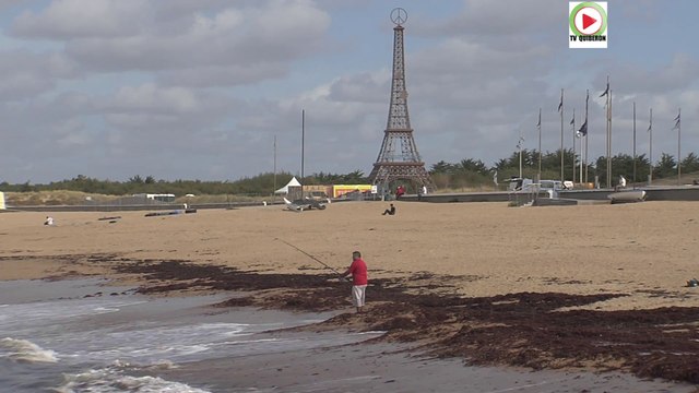 La Tour-Eiffel sur la plage de Sion - Télé Noirmoutier Vendée