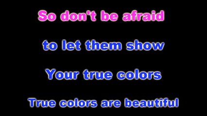 Justin Timberlake  Anna Kendrick - True Colors (KARAOKE VERSION)