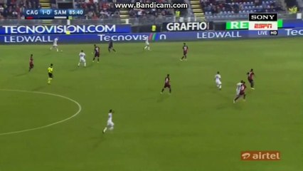 Cagliari vs Sampdoria 1-1 Bruno Fernandes Goal 26-09-2016
