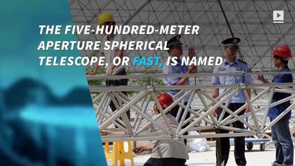 China completes largest radio telescope in the world