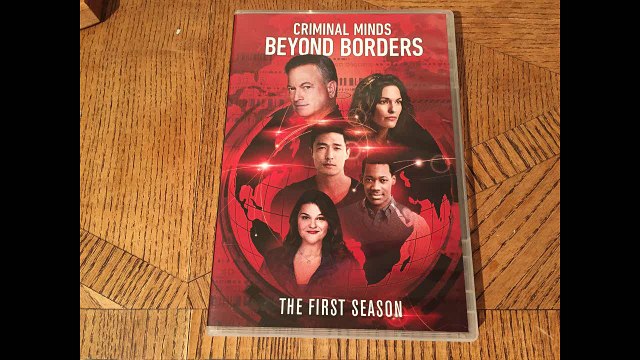 Criminal DVD Minds Beyond Borders season 1
