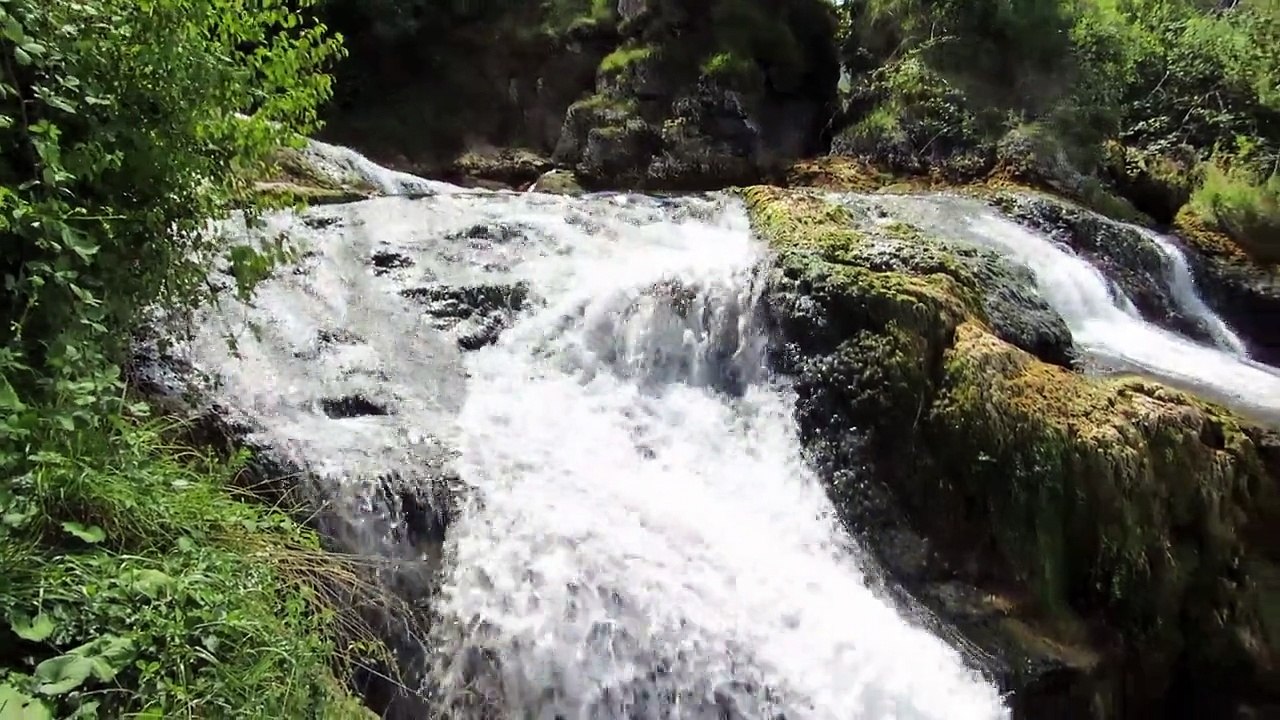 Rhine Falls Schaffhausen Waterfall Spray Water