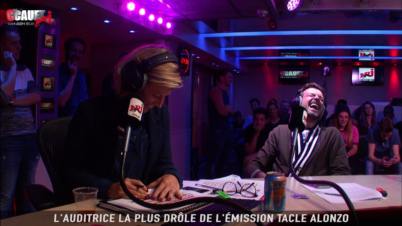 L'auditrice la plus drôle de l'émission tacle alonzo - C'Cauet sur NRJ