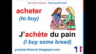 French Lesson 233 - 100 Most common verbs in French PART 3 Most used basic French words for kids