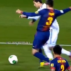 Cristiano Ronaldo burning Gerard Pique
