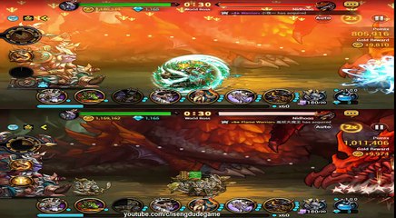 Seven Guardians Fury Archer and Silverwing Archer VS World Boss
