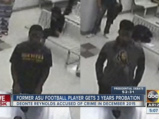 Ex-ASU football player sentenced for burglary