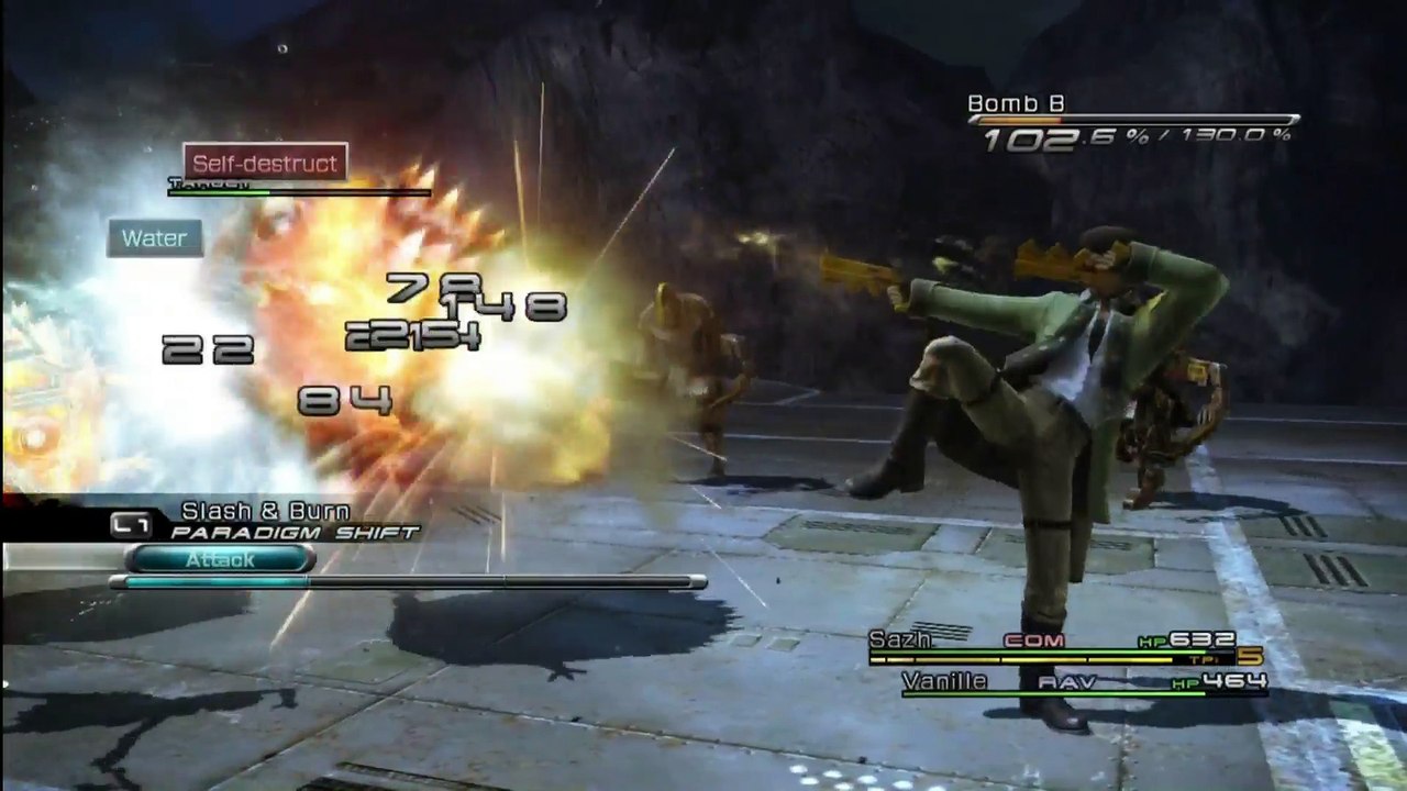 FINAL FANTASY 13 [HD] - PART 25 CHAPTER 4 END CINEMATIC (SNOW AND FANG) & DAY 7 CUTSCENE