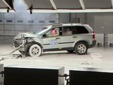 2003 Volvo XC90 moderate overlap IIHS crash test