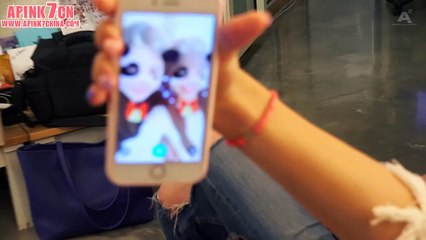 160926.Apink正规3辑'让我心动' 录音现场花絮[中字]