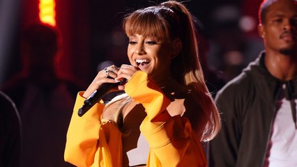 Ariana Grande Performs Side to Side at iHeartRadio Music Festival