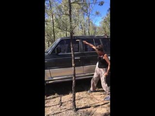 SUV Appears to Have Unbreakable Windows