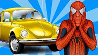 Spiderman & Frozen Elsa Car Broken with Frozen Anna, Hulk & Joker - Superheroes Movie In Real Life