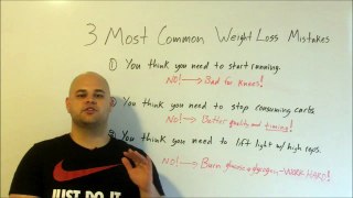 Most Common Weight Loss Mistake....Running!