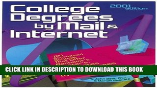 [PDF] College Degrees by Mail and Internet (Bear s Guide to College Degrees by Mail   Internet)