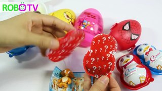 trứng Socola Kinder và trứng người nhện - Robo TV