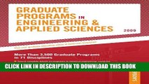 [PDF] Grad Guides BK5: Engineer/Appld Scis 2009 (Peterson s Graduate Programs in Engineering