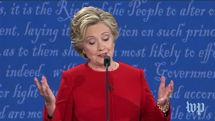 Trump to Clinton: 'That's called business, by the way'