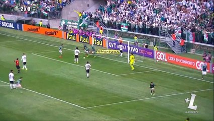 Gol de Yerry Mina - Palmeiras 2 x 1 Coritiba - Premium Esportes