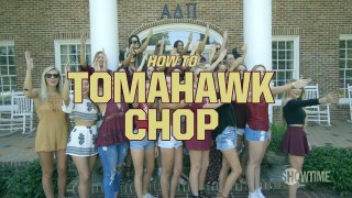 FSU Tomahawk Chop Tutorial A SEASON WITH FLORIDA STATE FOOTBALL