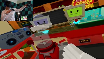 HOW TO MAKE AN IDIOT SANDWICH!!! | Job Simulator - HTC VIVE