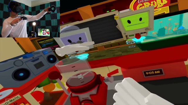 HOW TO MAKE AN IDIOT SANDWICH!!! | Job Simulator - HTC VIVE