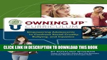 [PDF] Owning Up Curriculum: Empowering Adolescents to Confront Social Cruelty, Bullying, and