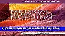 New Book Clinical Companion for Medical-Surgical Nursing: Patient-Centered Collaborative Care, 8e
