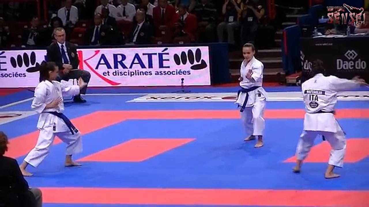 Italy female team - Kata Annan + bunkai