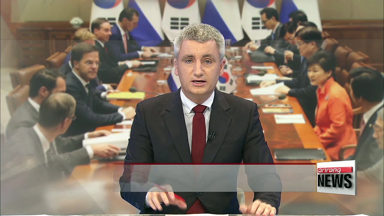 President Park holds summit with Dutch PM Rutte