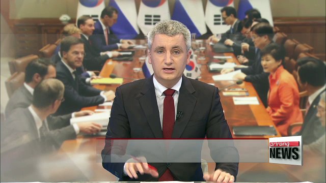 President Park holds summit with Dutch PM Rutte