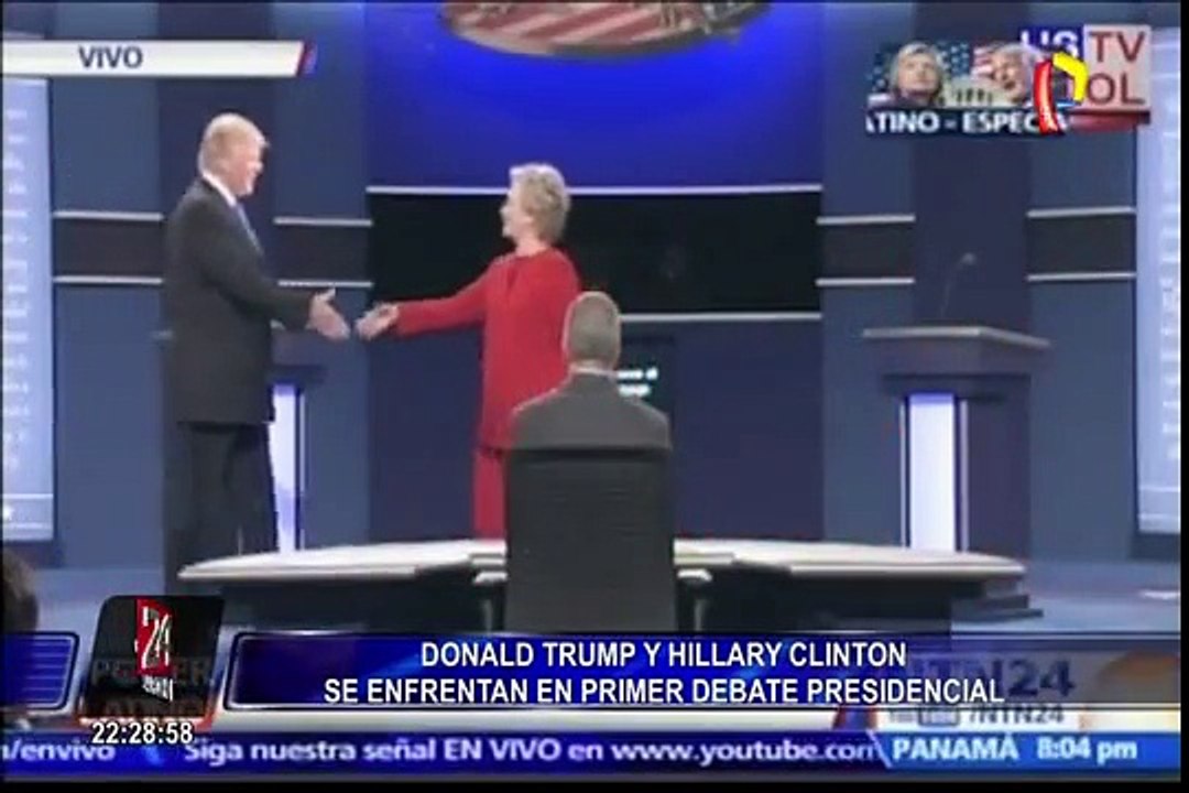 Estados Unidos: así fue el debate entre Donald Trump y Hillary Clinton