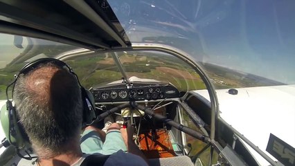 Atterrir son avion quand le manche directionnel est cassé !