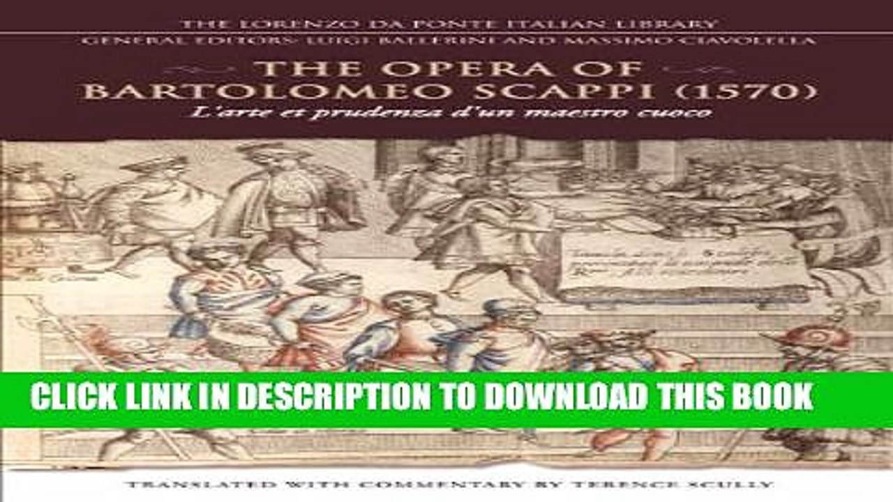 [PDF] The Opera of Bartolomeo Scappi (1570): L arte et prudenza d un maestro Cuoco (The Art and
