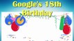 Doodle - 18 Aniversario de Google