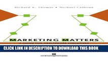 Marketing Matters: A Guide for Healthcare Executives (ACHE Management) Hardcover