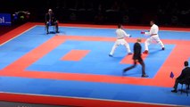 European Championships 2016, kumite male -67 kg bronze medal match, Tadissi HUN vs Joksic SRB