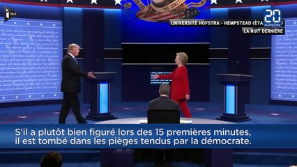 Hillary Clinton a donné une leçon de débat à Donald Trump