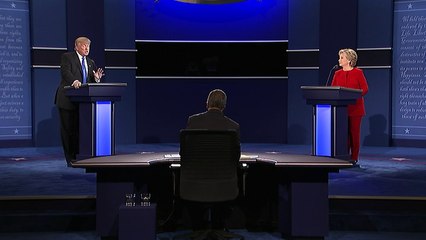 Trump and Clinton clash over economy collapse