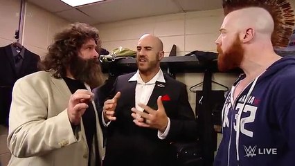 Cesaro and Sheamus try to get on the same page- Raw, Sept. 26, 2016