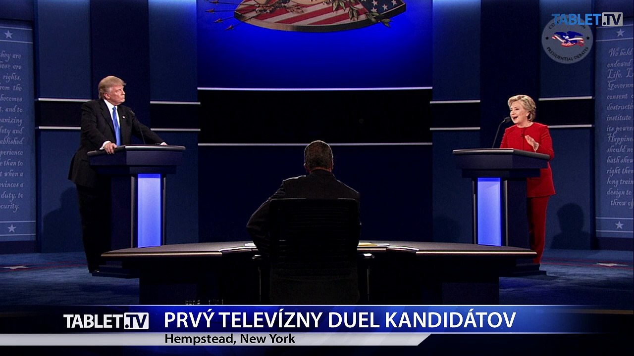 Trump sa v prvom televíznom dueli pustil do Clintonovej kvôli mailom