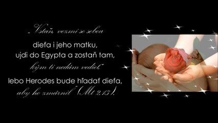 Neviniatka - nárek a veľké kvílenie Mt 2,13-18
