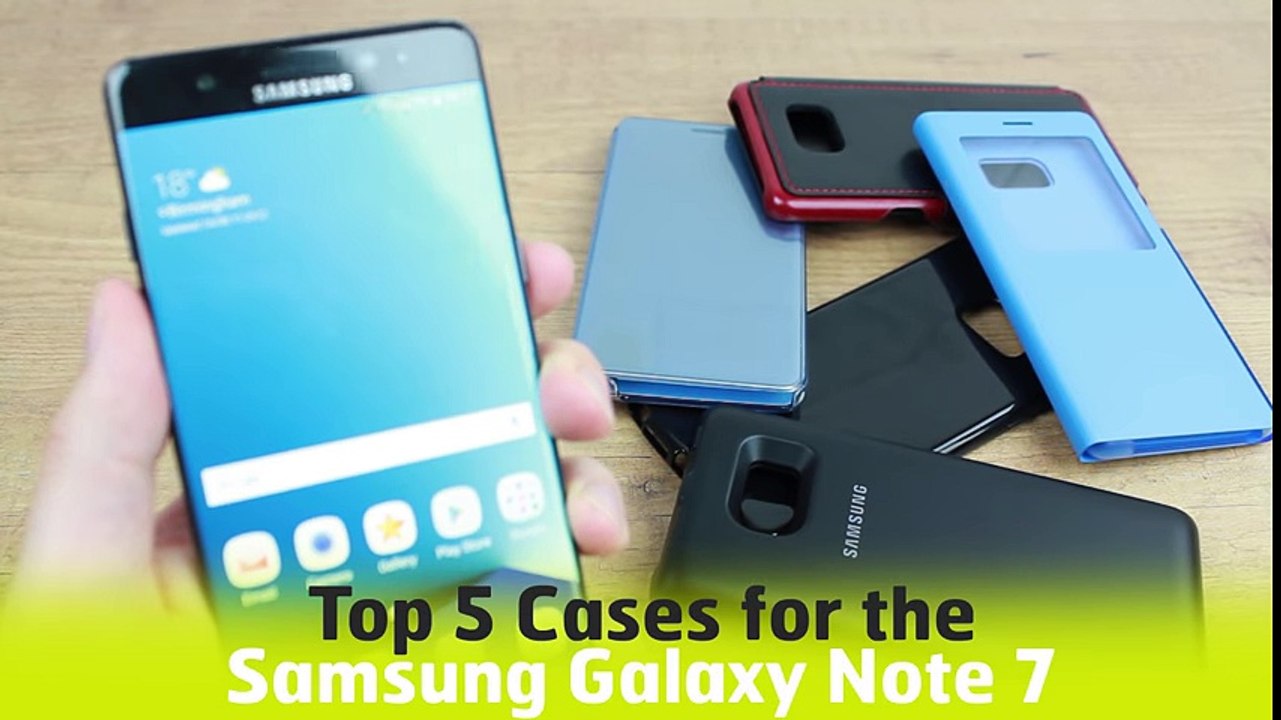 Top 5 Samsung Galaxy Note 7 Cases & Covers