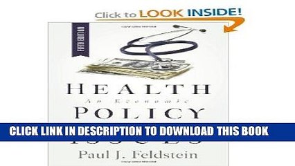 [PDF] Health Policy Issues: An Economic Perspective 5th (Fifth) Edition Full Colection